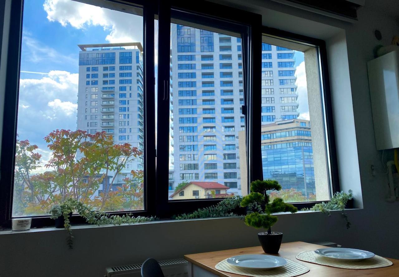 Cozy Apartment With Self Check-In Near Promenada Mall And Verdi Park Bucareste Exterior foto