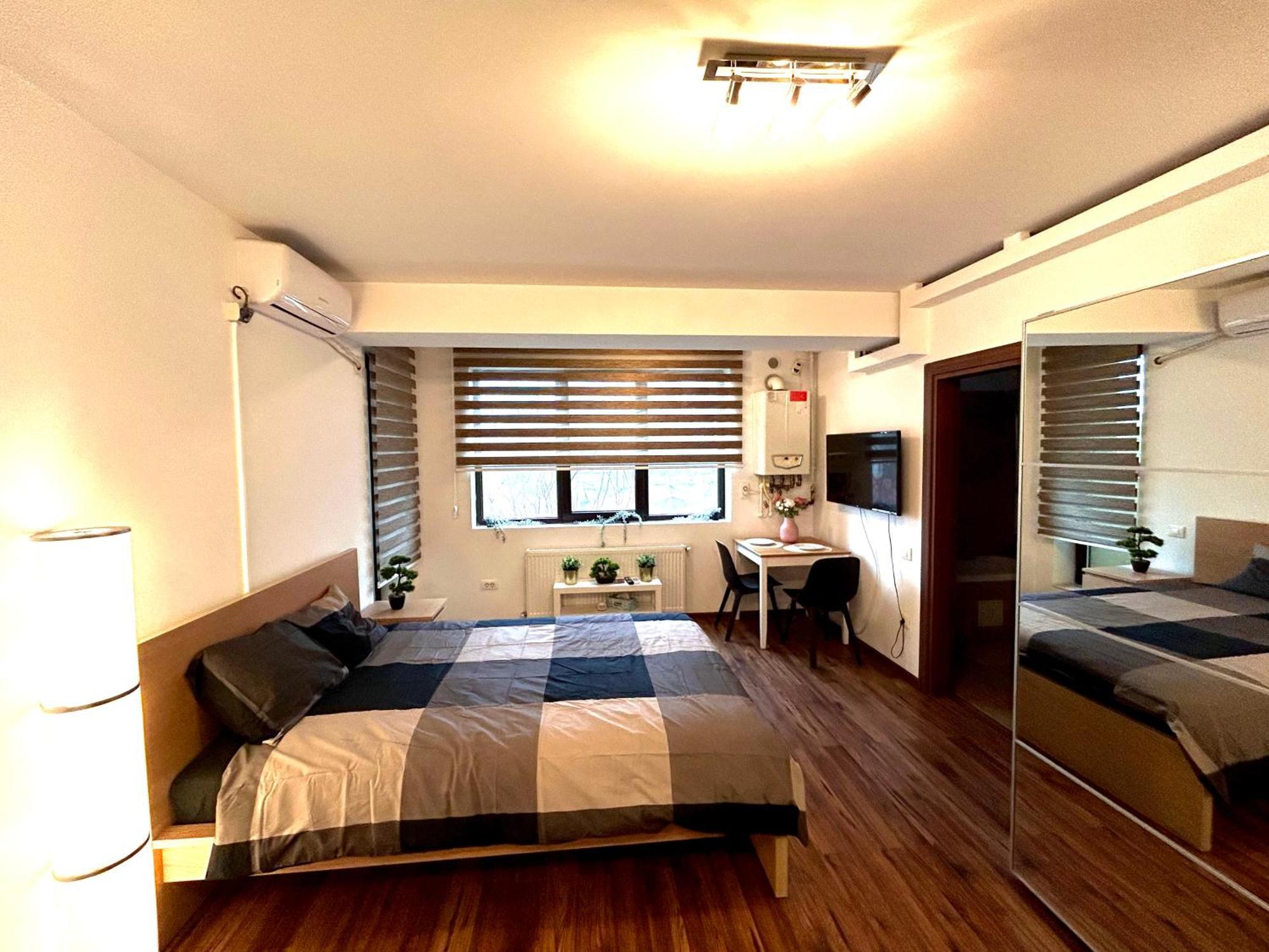 Cozy Apartment With Self Check-In Near Promenada Mall And Verdi Park Bucareste Exterior foto